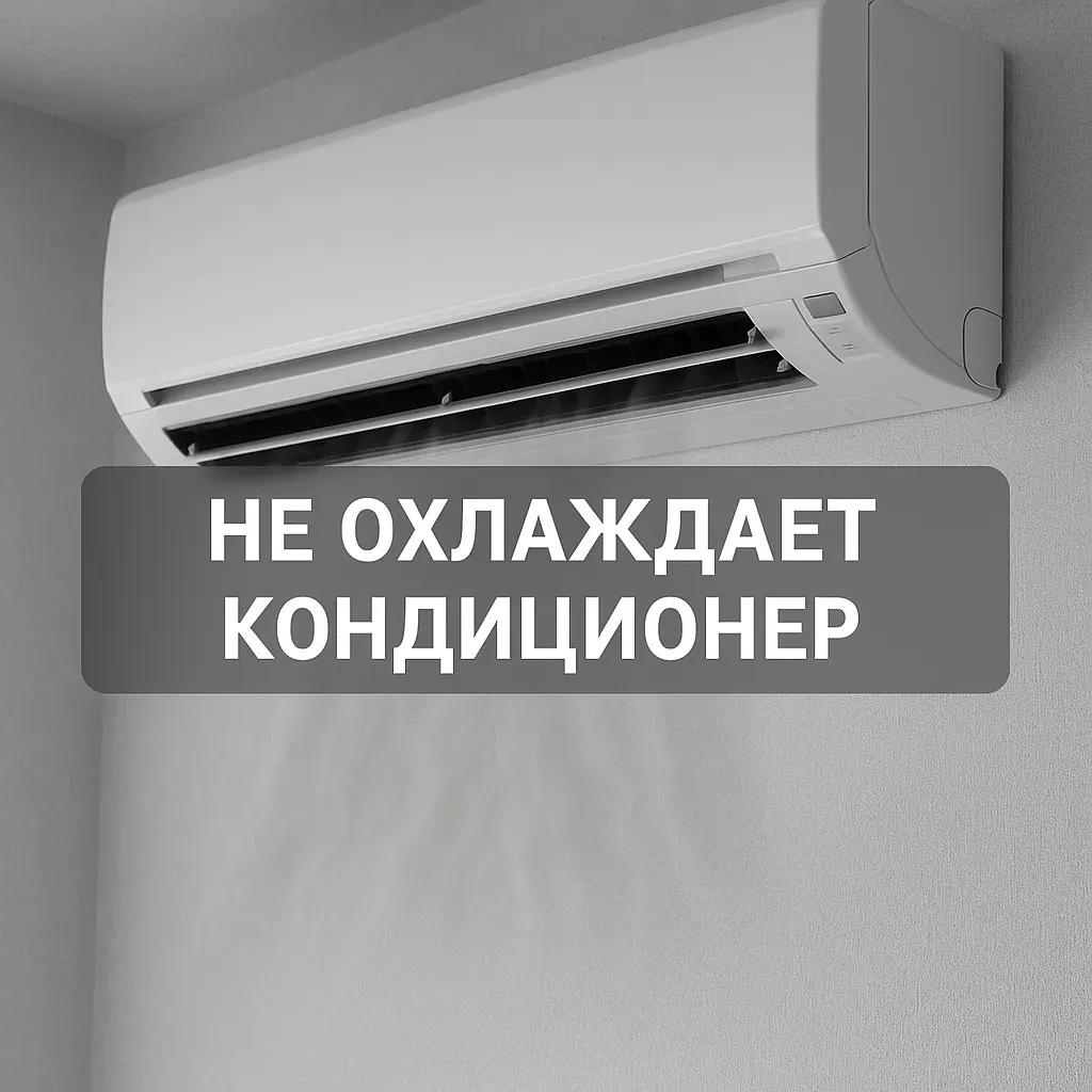Почему кондиционер не охлаждает